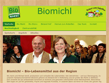 Tablet Screenshot of biomichl.de